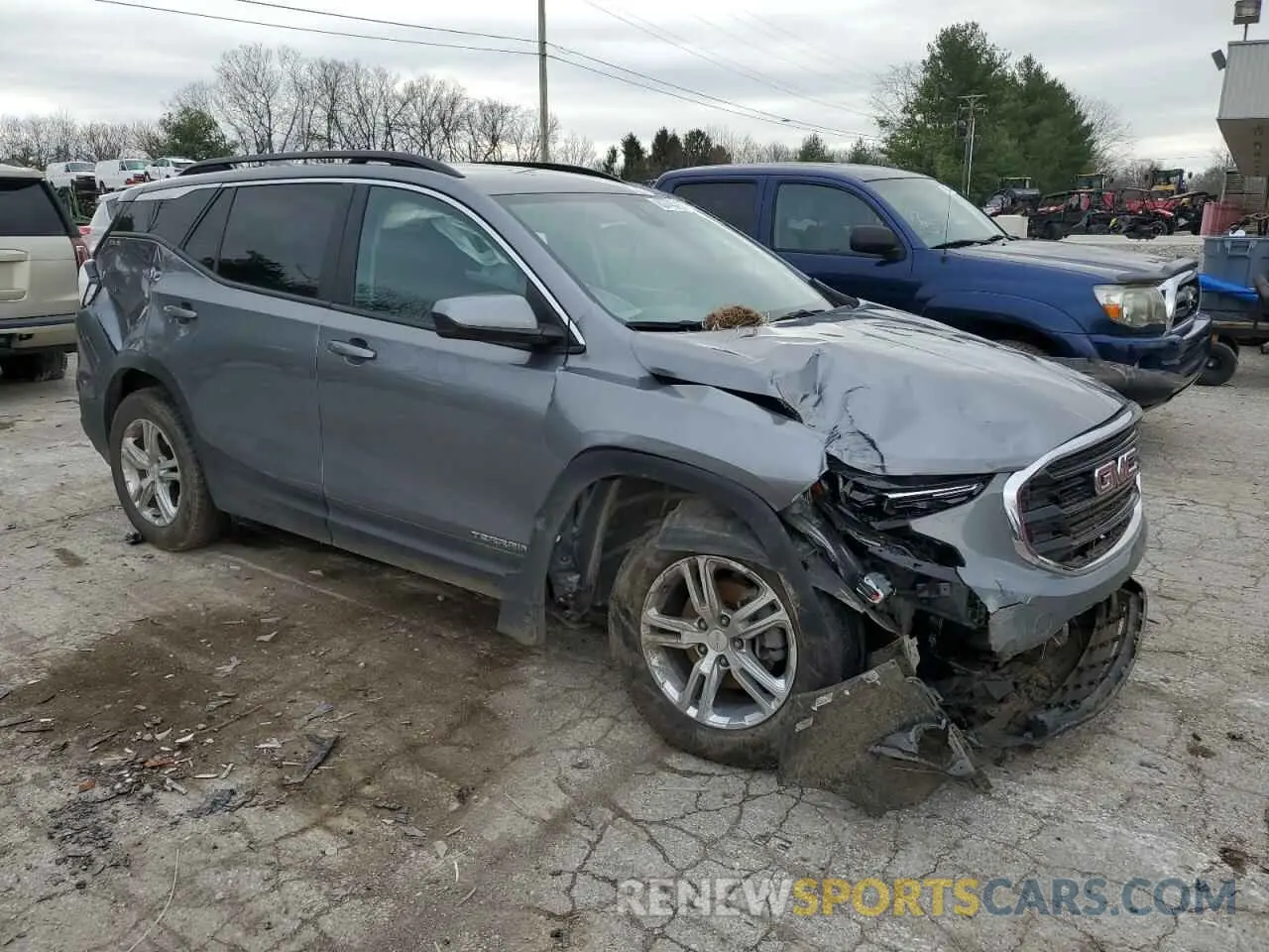 4 Photograph of a damaged car 3GKALMEV4ML301911 GMC TERRAIN 2021