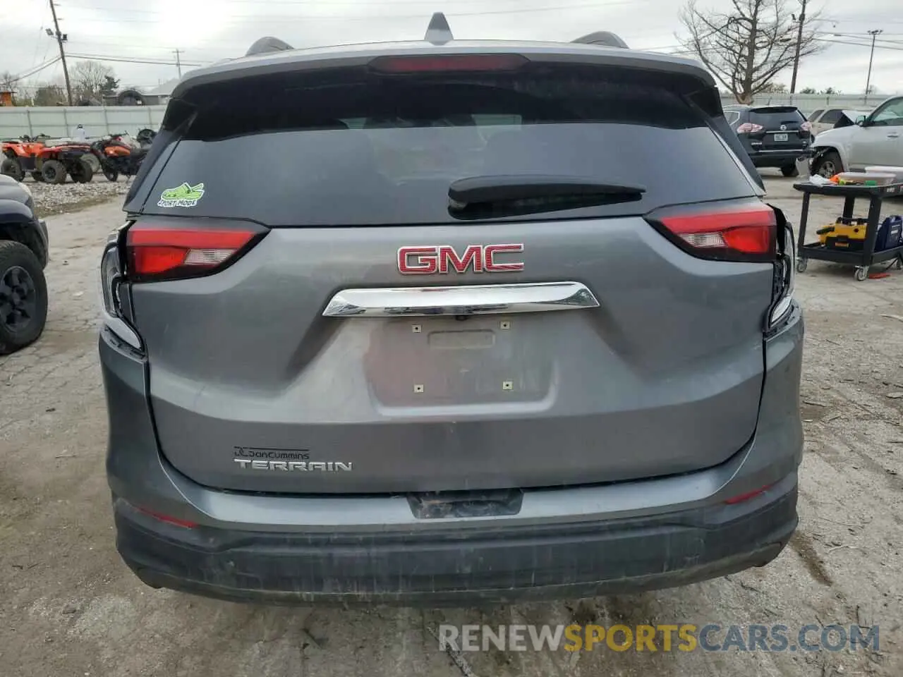 6 Photograph of a damaged car 3GKALMEV4ML301911 GMC TERRAIN 2021