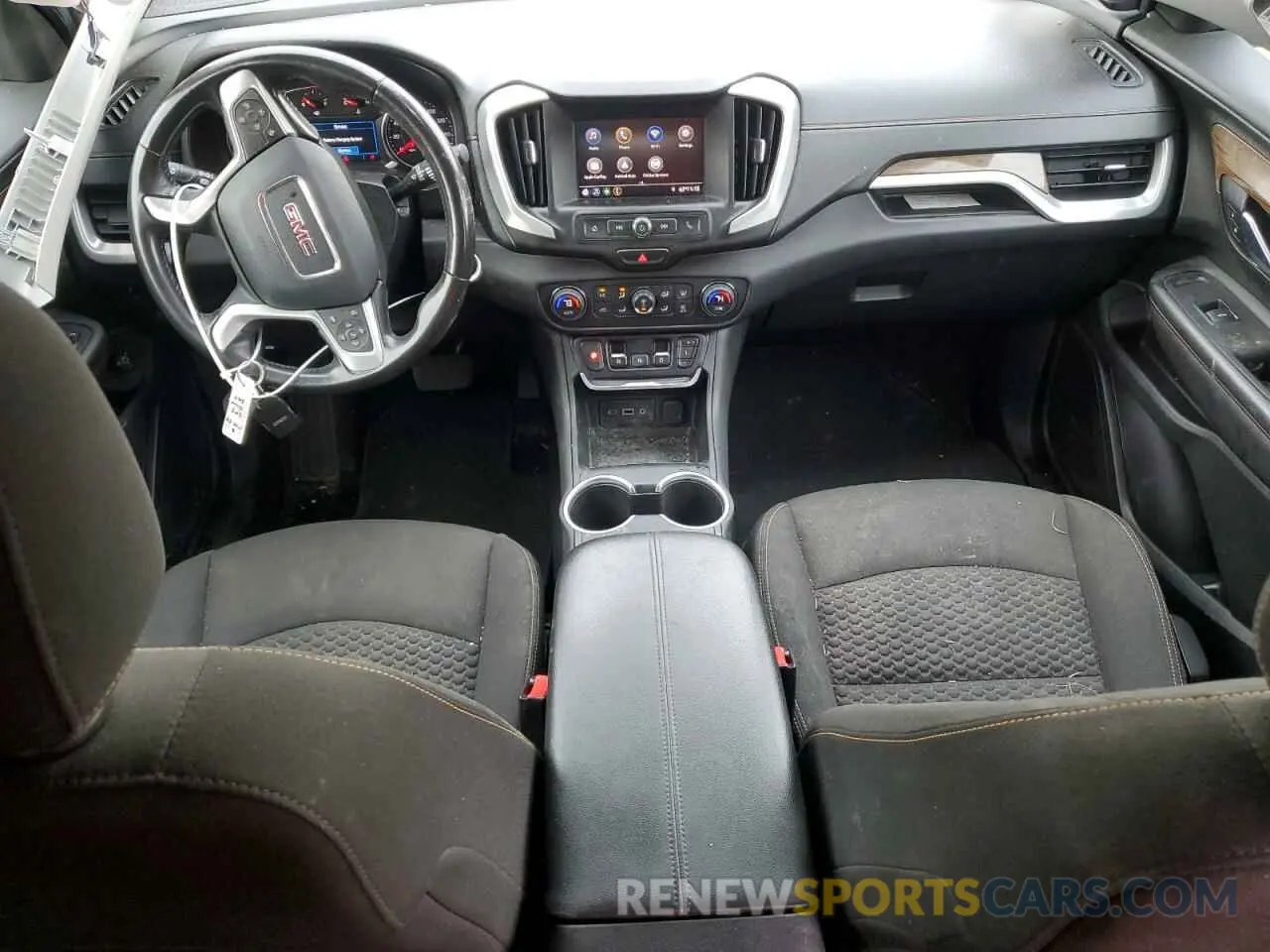 8 Photograph of a damaged car 3GKALMEV4ML301911 GMC TERRAIN 2021