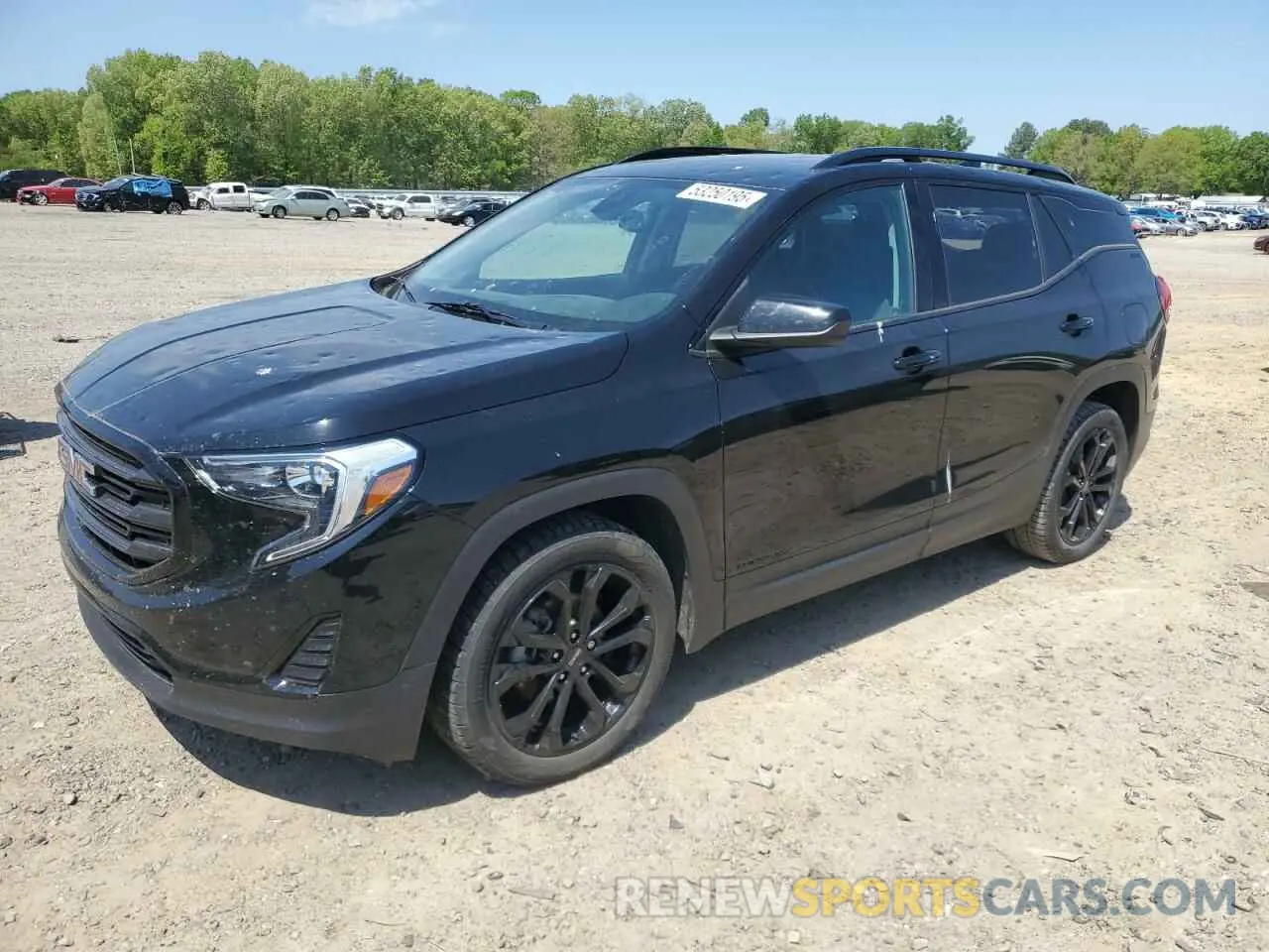 1 Photograph of a damaged car 3GKALMEV4ML396941 GMC TERRAIN 2021