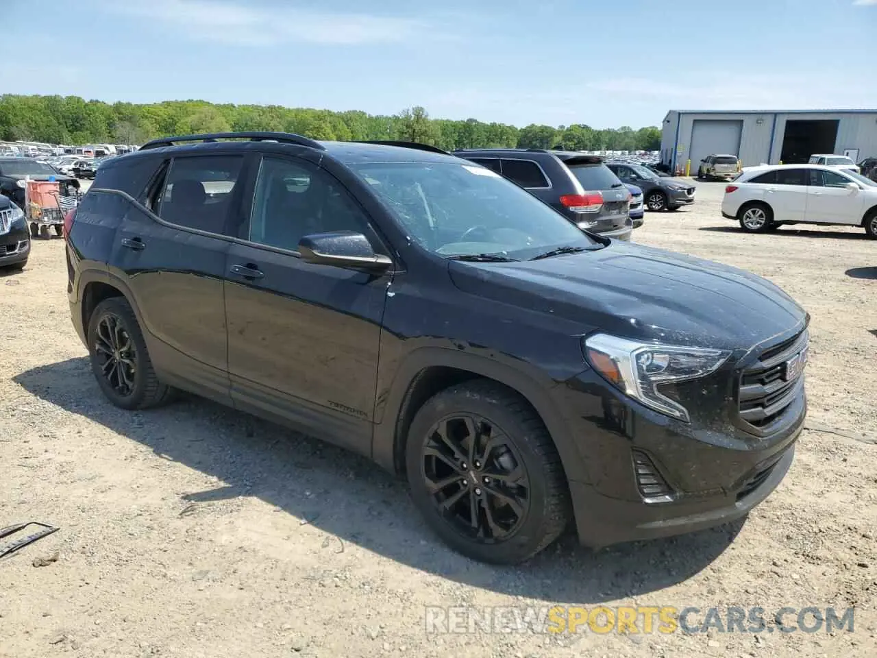 4 Photograph of a damaged car 3GKALMEV4ML396941 GMC TERRAIN 2021