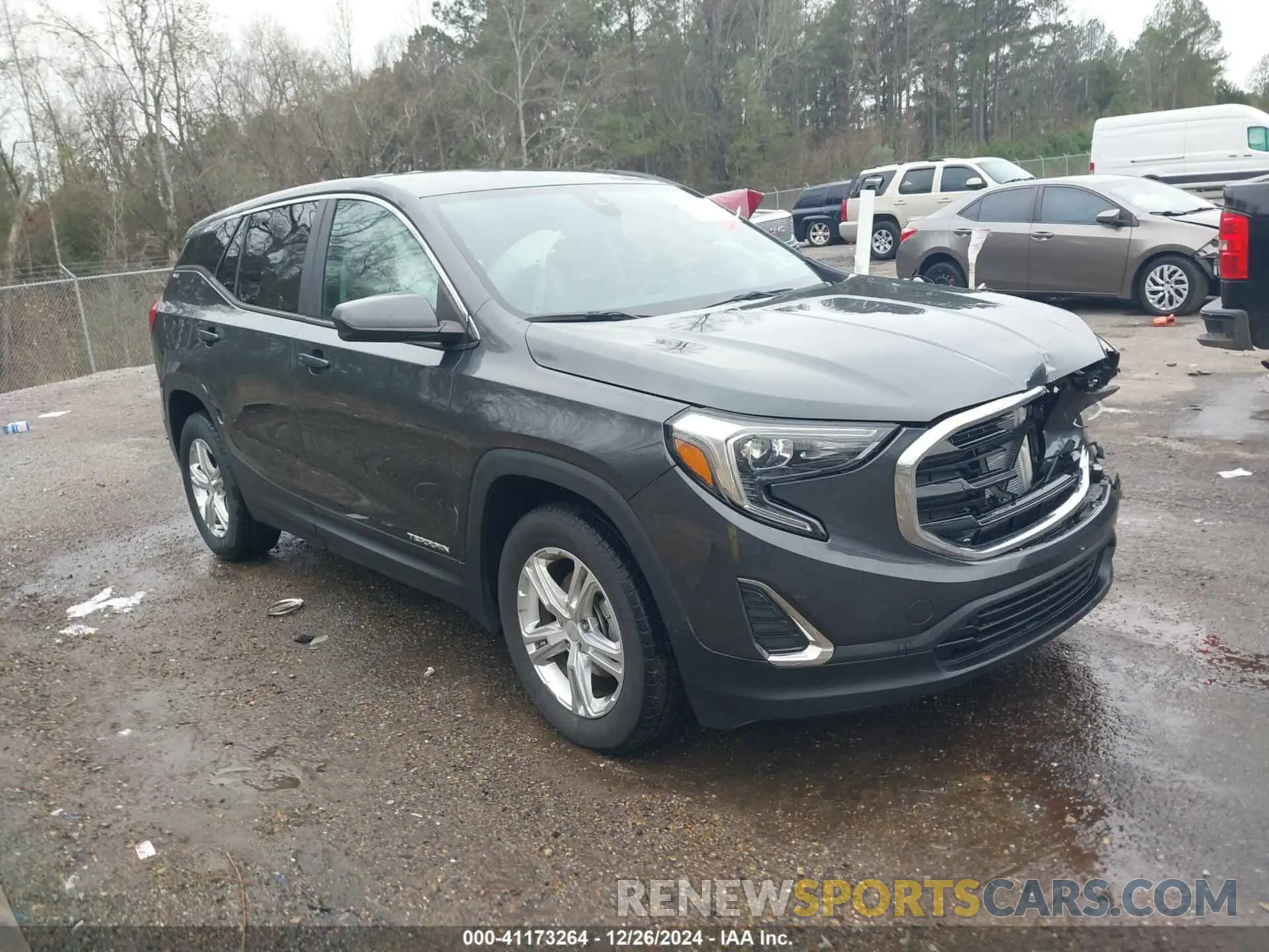 1 Photograph of a damaged car 3GKALMEV5ML327711 GMC TERRAIN 2021