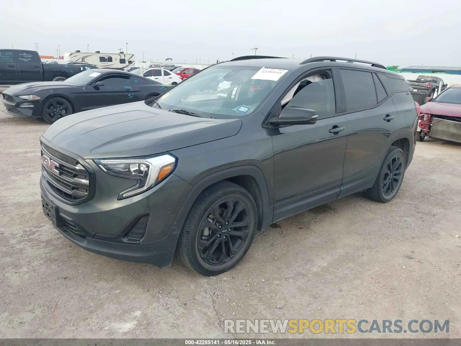 2 Photograph of a damaged car 3GKALMEV5ML351247 GMC TERRAIN 2021