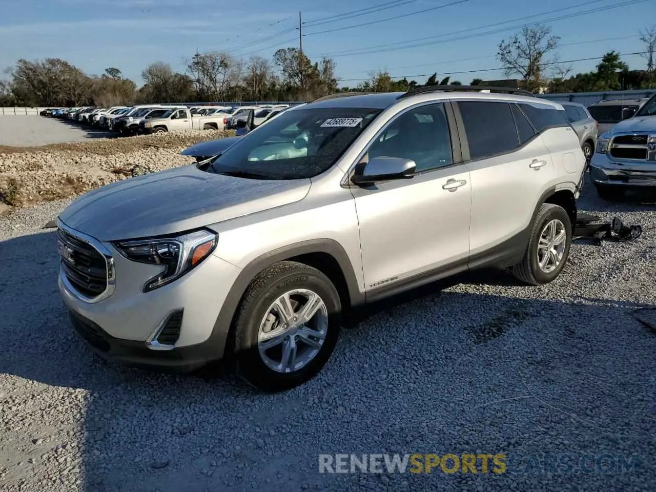 1 Photograph of a damaged car 3GKALMEV5ML353483 GMC TERRAIN 2021
