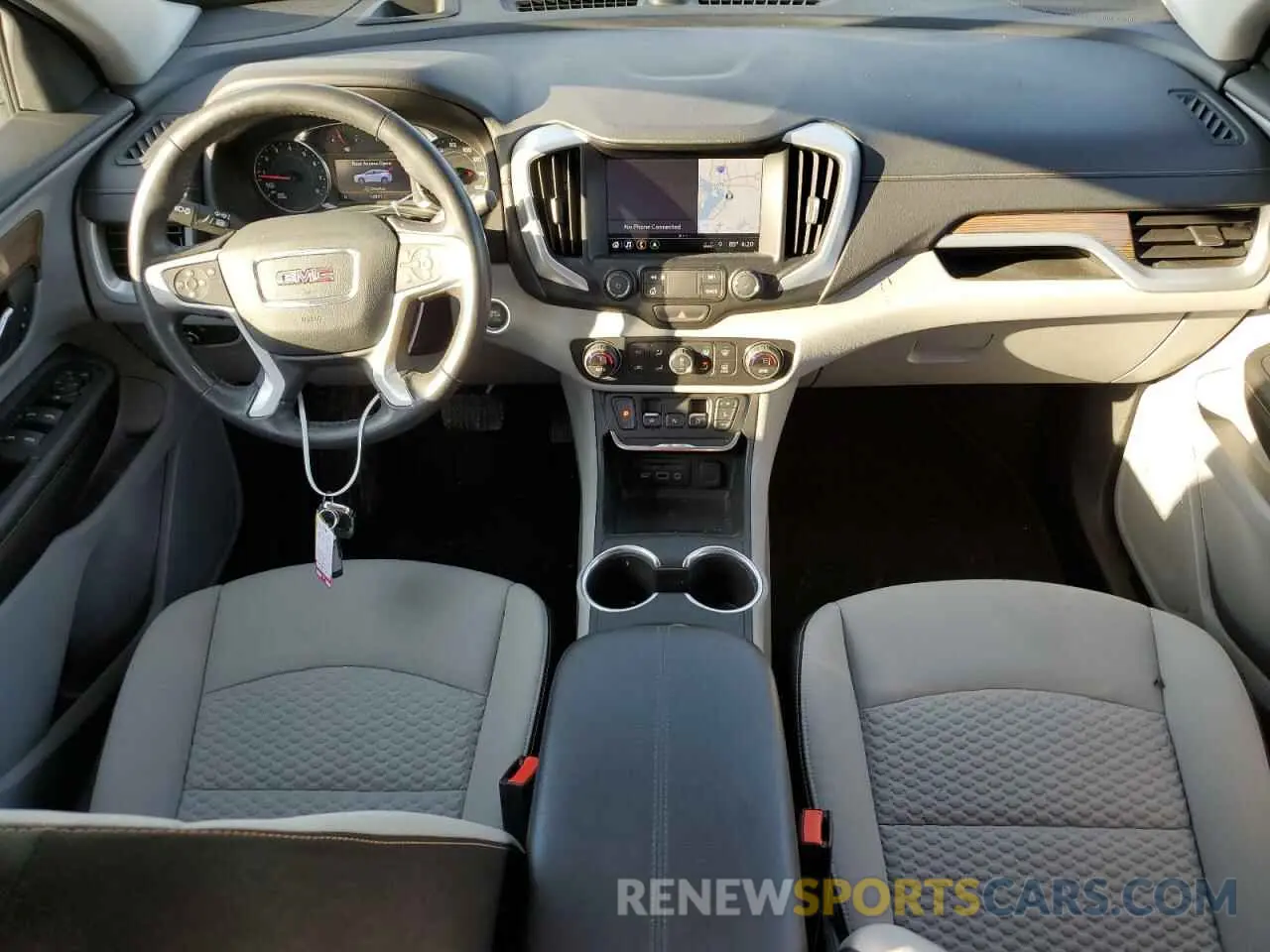 8 Photograph of a damaged car 3GKALMEV5ML353483 GMC TERRAIN 2021