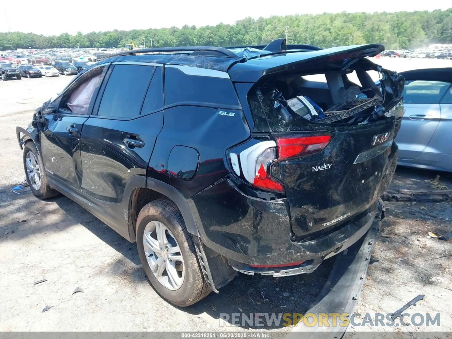 3 Photograph of a damaged car 3GKALMEV5ML397905 GMC TERRAIN 2021