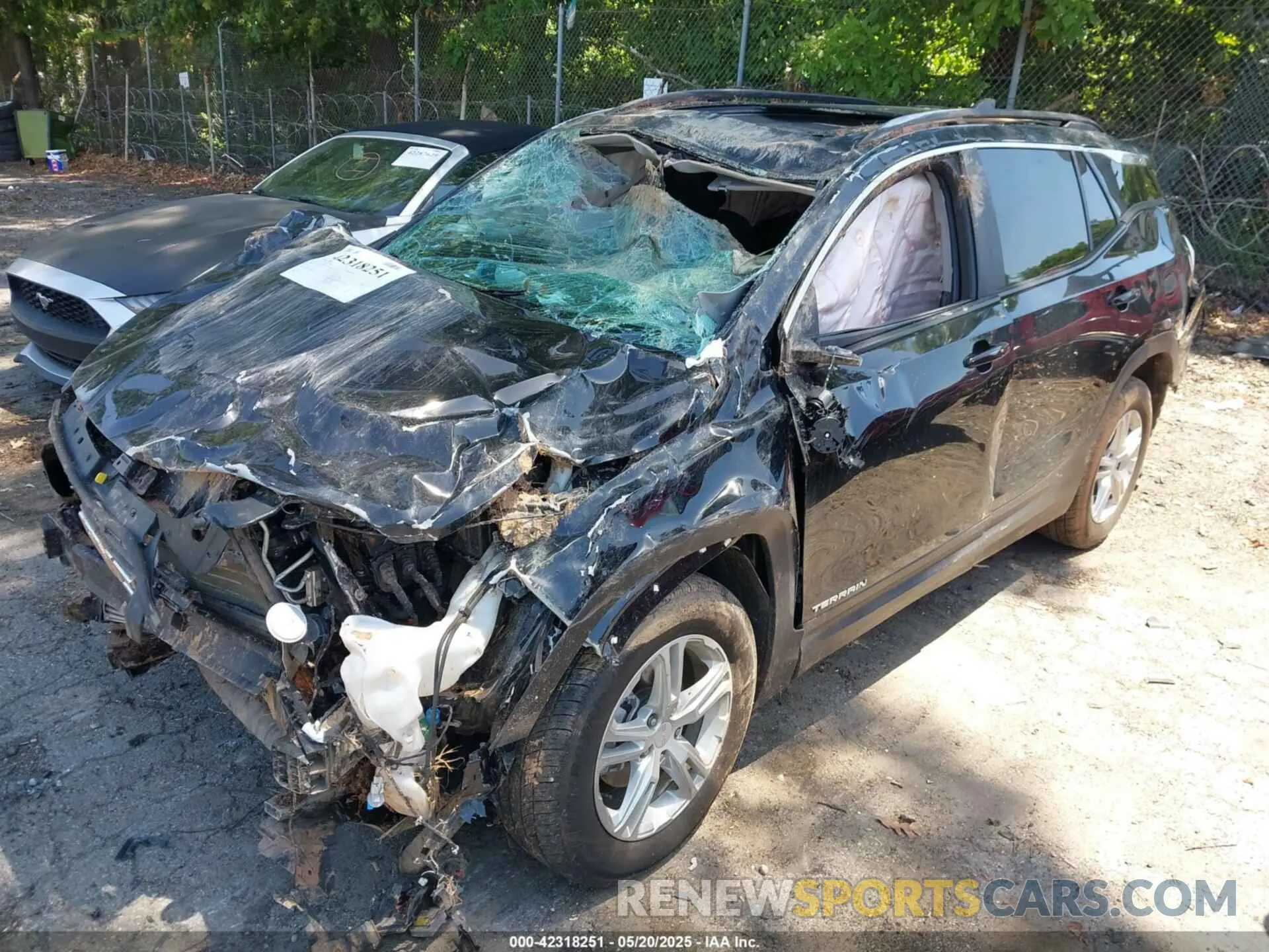 6 Photograph of a damaged car 3GKALMEV5ML397905 GMC TERRAIN 2021