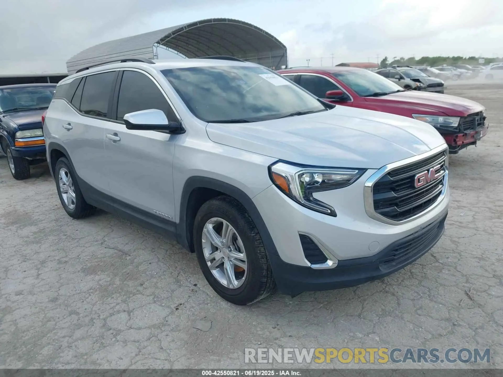 1 Photograph of a damaged car 3GKALMEV6ML335106 GMC TERRAIN 2021