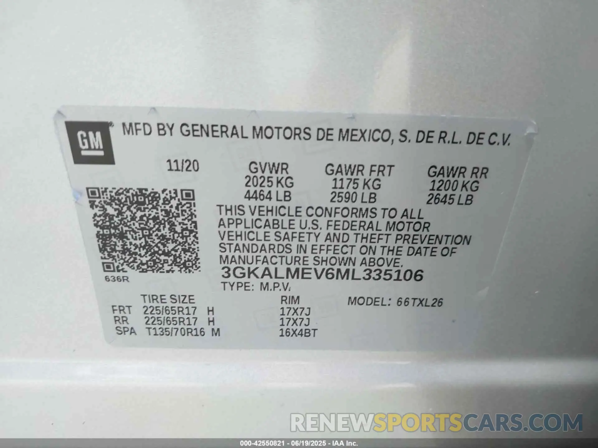 9 Photograph of a damaged car 3GKALMEV6ML335106 GMC TERRAIN 2021
