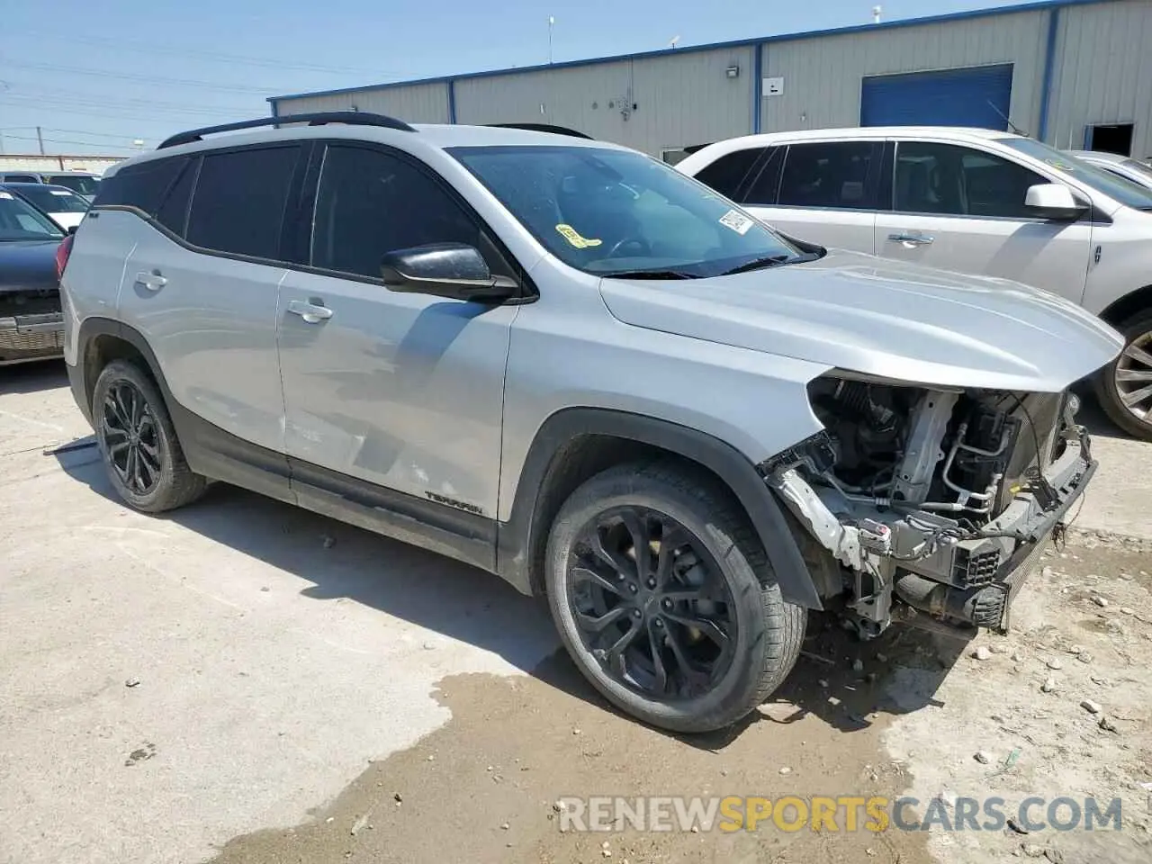 4 Photograph of a damaged car 3GKALMEV6ML399355 GMC TERRAIN 2021