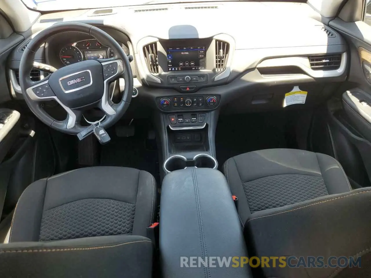 8 Photograph of a damaged car 3GKALMEV7ML358670 GMC TERRAIN 2021
