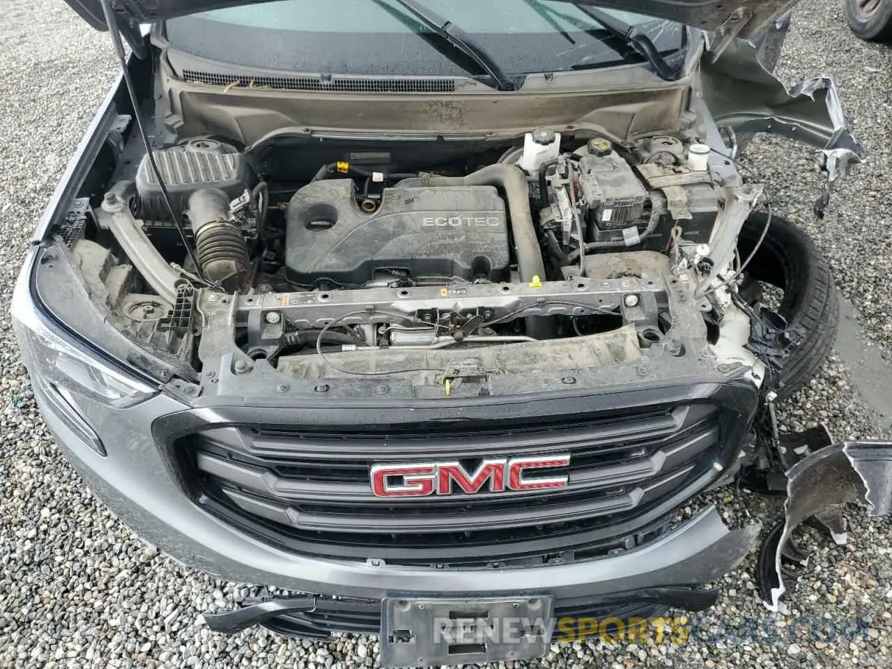 12 Photograph of a damaged car 3GKALMEV7ML362606 GMC TERRAIN 2021