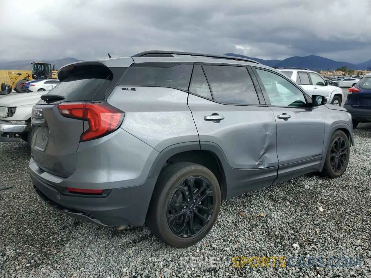 3 Photograph of a damaged car 3GKALMEV7ML362606 GMC TERRAIN 2021