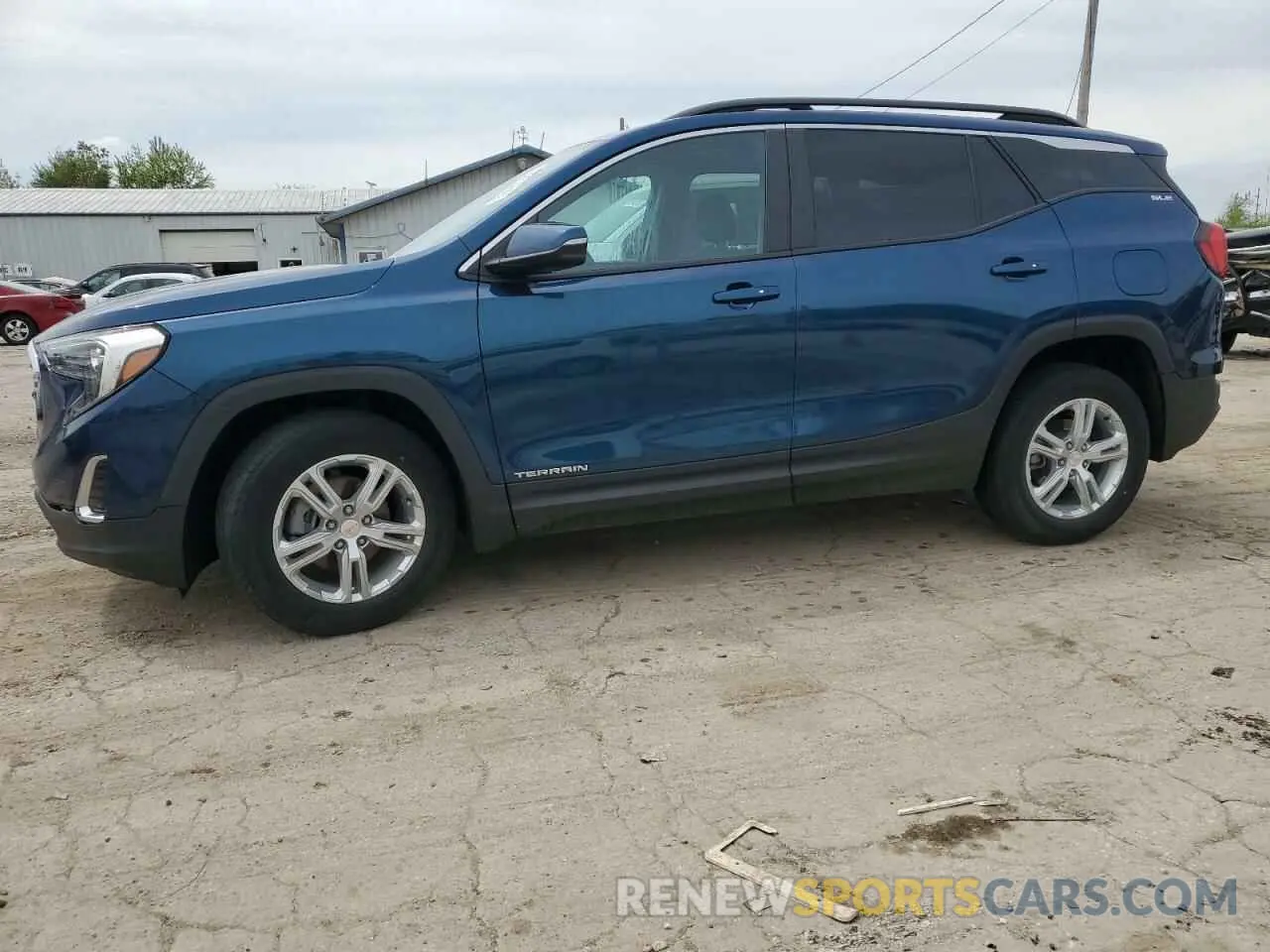 1 Photograph of a damaged car 3GKALMEV7ML382158 GMC TERRAIN 2021