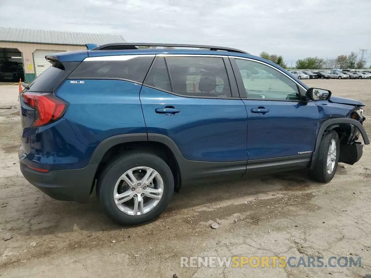 3 Photograph of a damaged car 3GKALMEV7ML382158 GMC TERRAIN 2021
