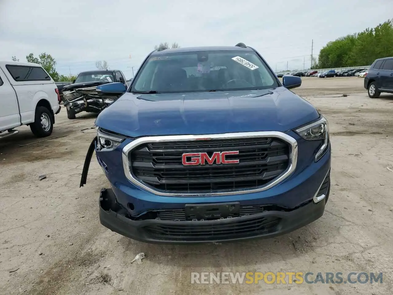 5 Photograph of a damaged car 3GKALMEV7ML382158 GMC TERRAIN 2021