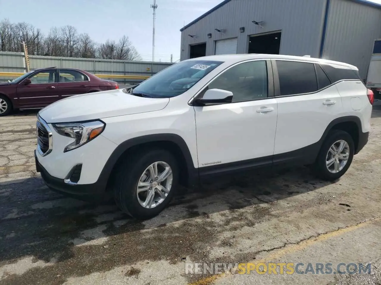 1 Photograph of a damaged car 3GKALMEV7ML401016 GMC TERRAIN 2021