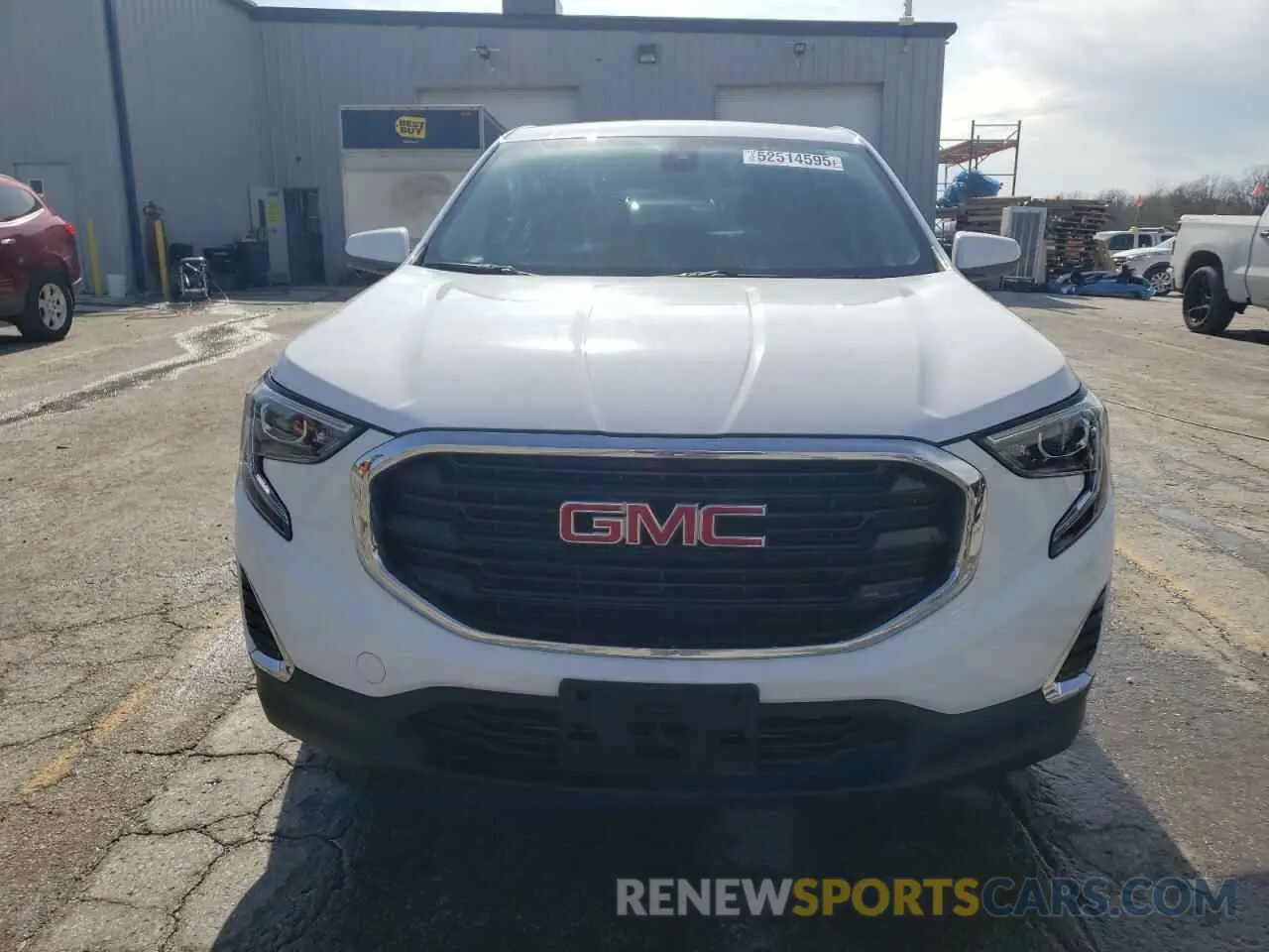 5 Photograph of a damaged car 3GKALMEV7ML401016 GMC TERRAIN 2021