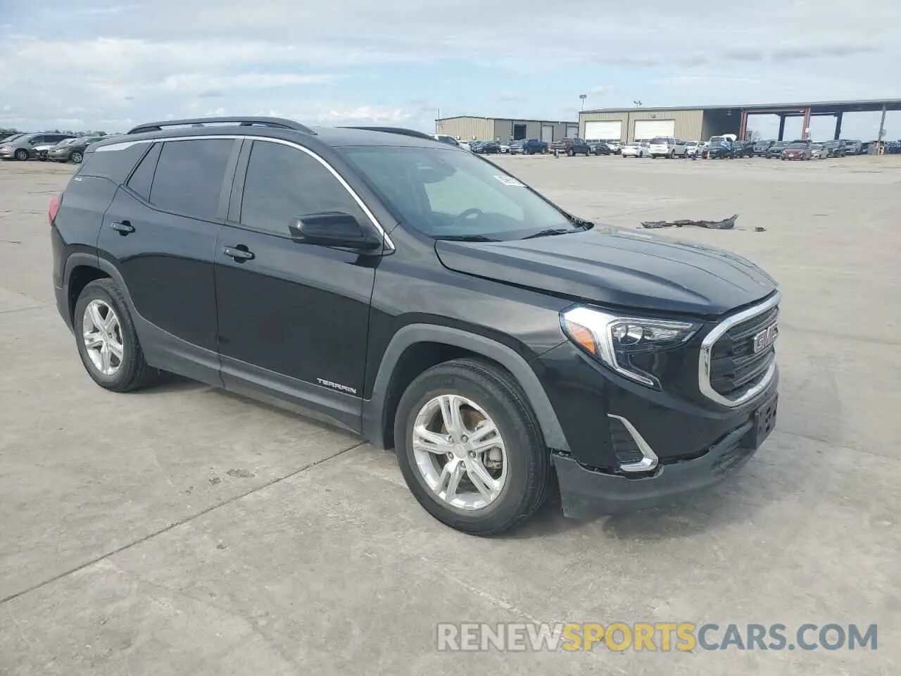 4 Photograph of a damaged car 3GKALMEV8ML348911 GMC TERRAIN 2021