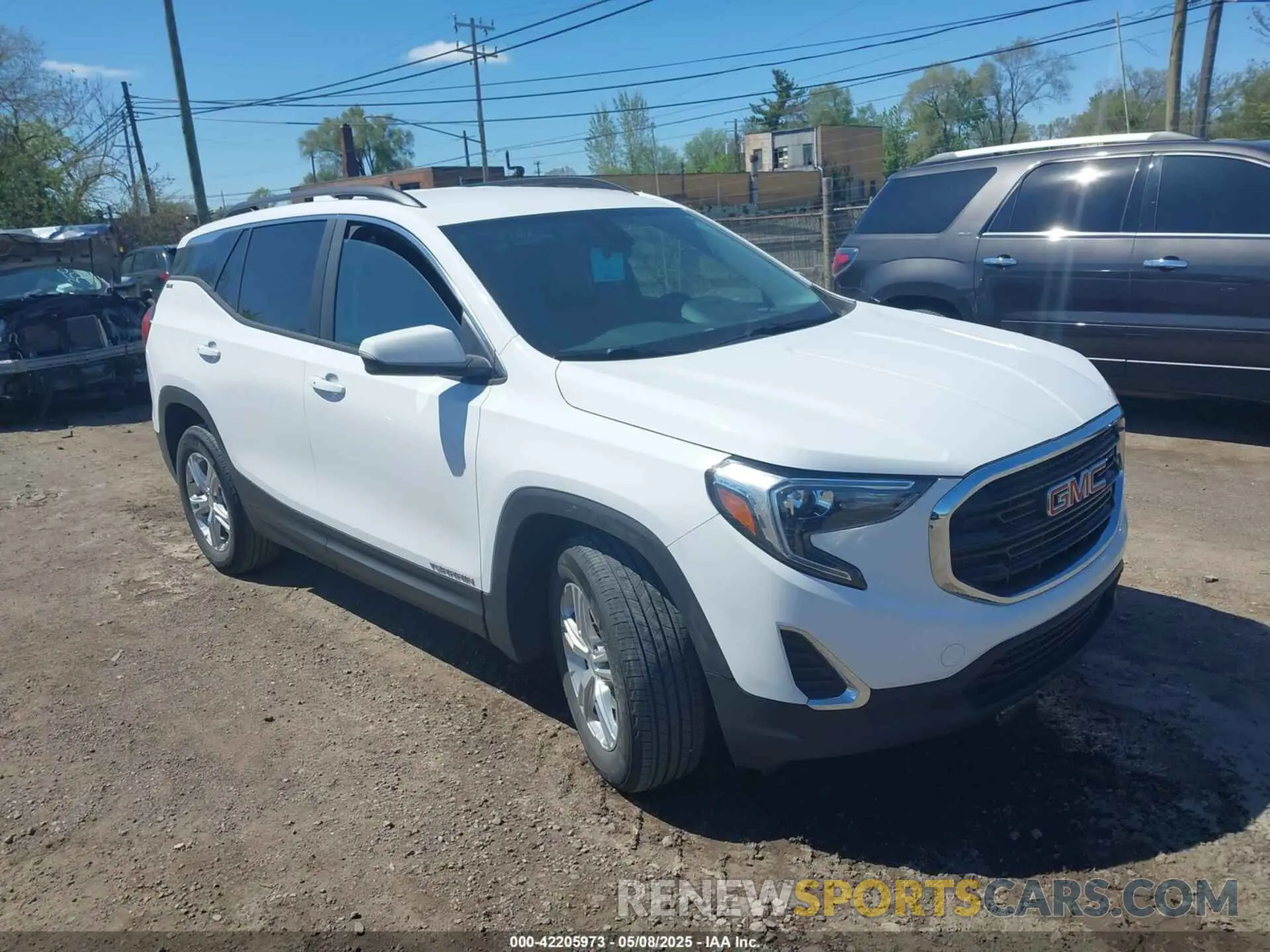 1 Photograph of a damaged car 3GKALMEV8ML372366 GMC TERRAIN 2021