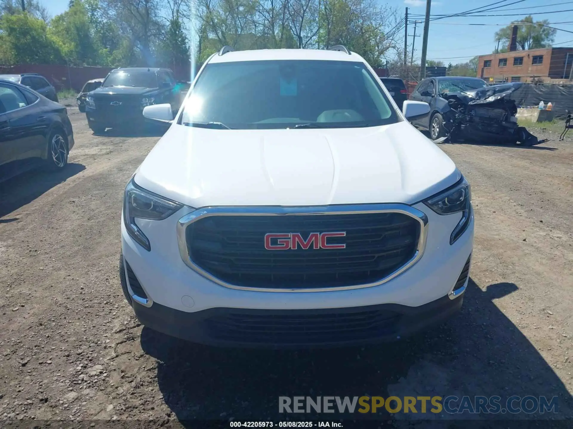 12 Photograph of a damaged car 3GKALMEV8ML372366 GMC TERRAIN 2021