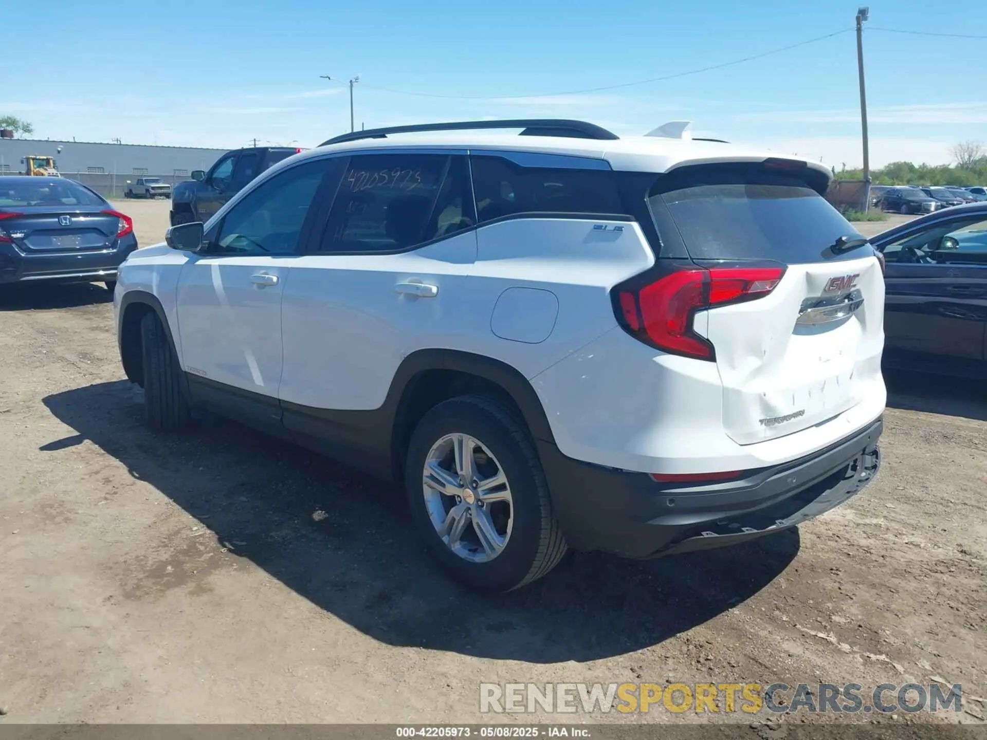 3 Photograph of a damaged car 3GKALMEV8ML372366 GMC TERRAIN 2021