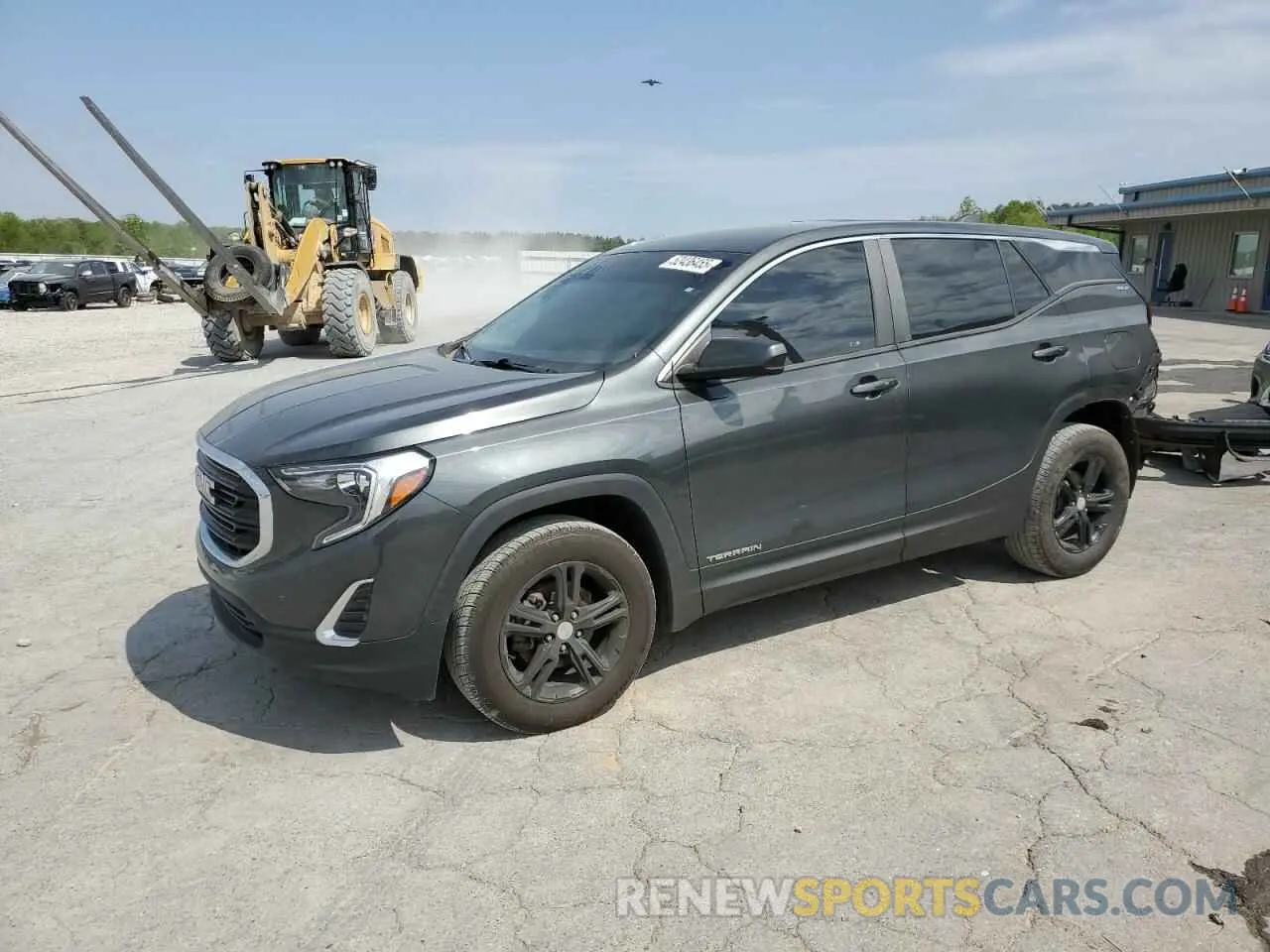 1 Photograph of a damaged car 3GKALMEV9ML332913 GMC TERRAIN 2021