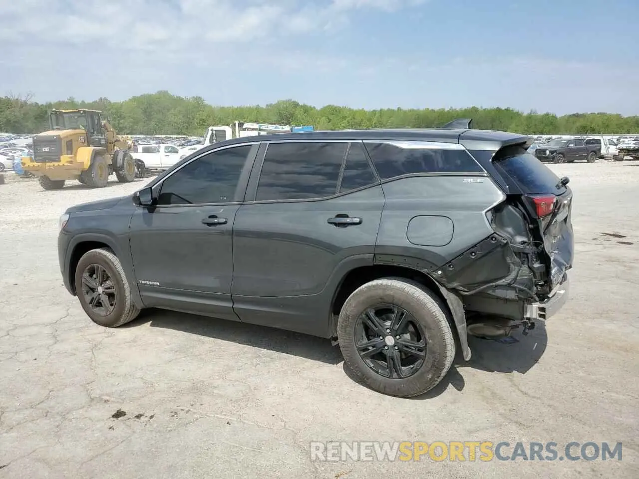 2 Photograph of a damaged car 3GKALMEV9ML332913 GMC TERRAIN 2021