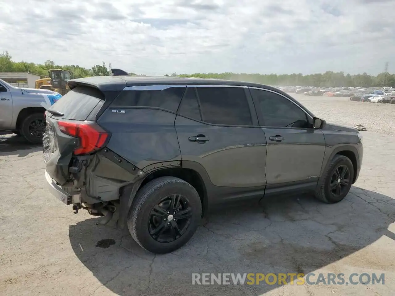 3 Photograph of a damaged car 3GKALMEV9ML332913 GMC TERRAIN 2021