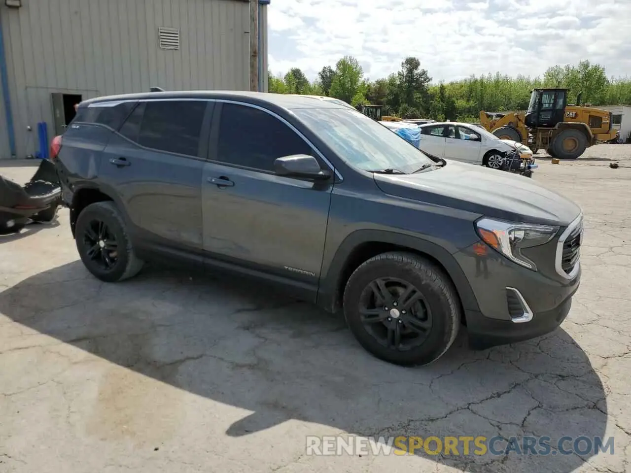 4 Photograph of a damaged car 3GKALMEV9ML332913 GMC TERRAIN 2021