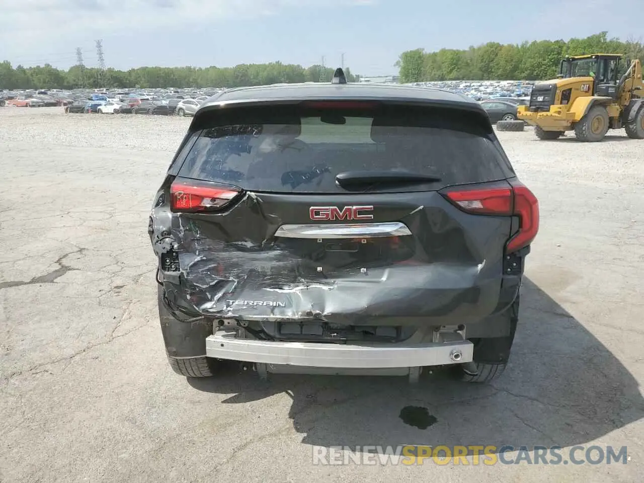 6 Photograph of a damaged car 3GKALMEV9ML332913 GMC TERRAIN 2021