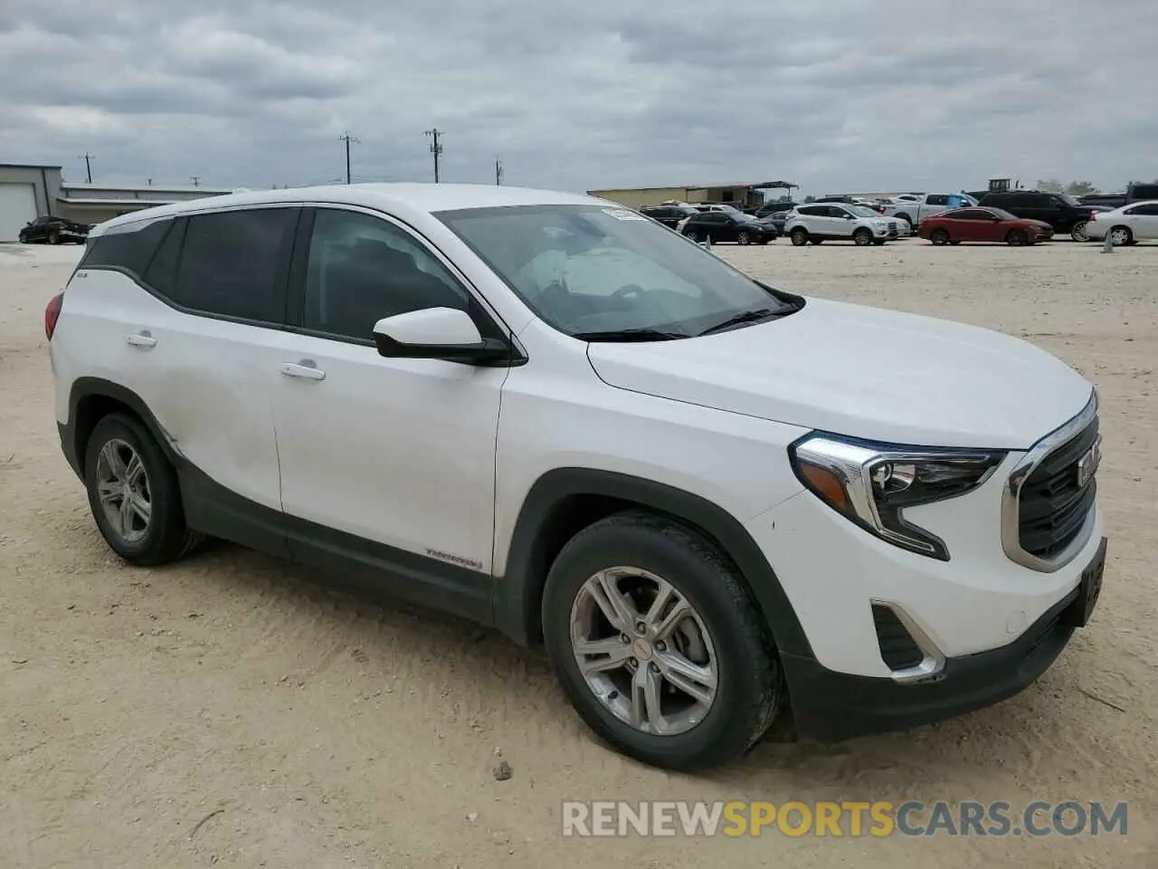 4 Photograph of a damaged car 3GKALMEV9ML340767 GMC TERRAIN 2021