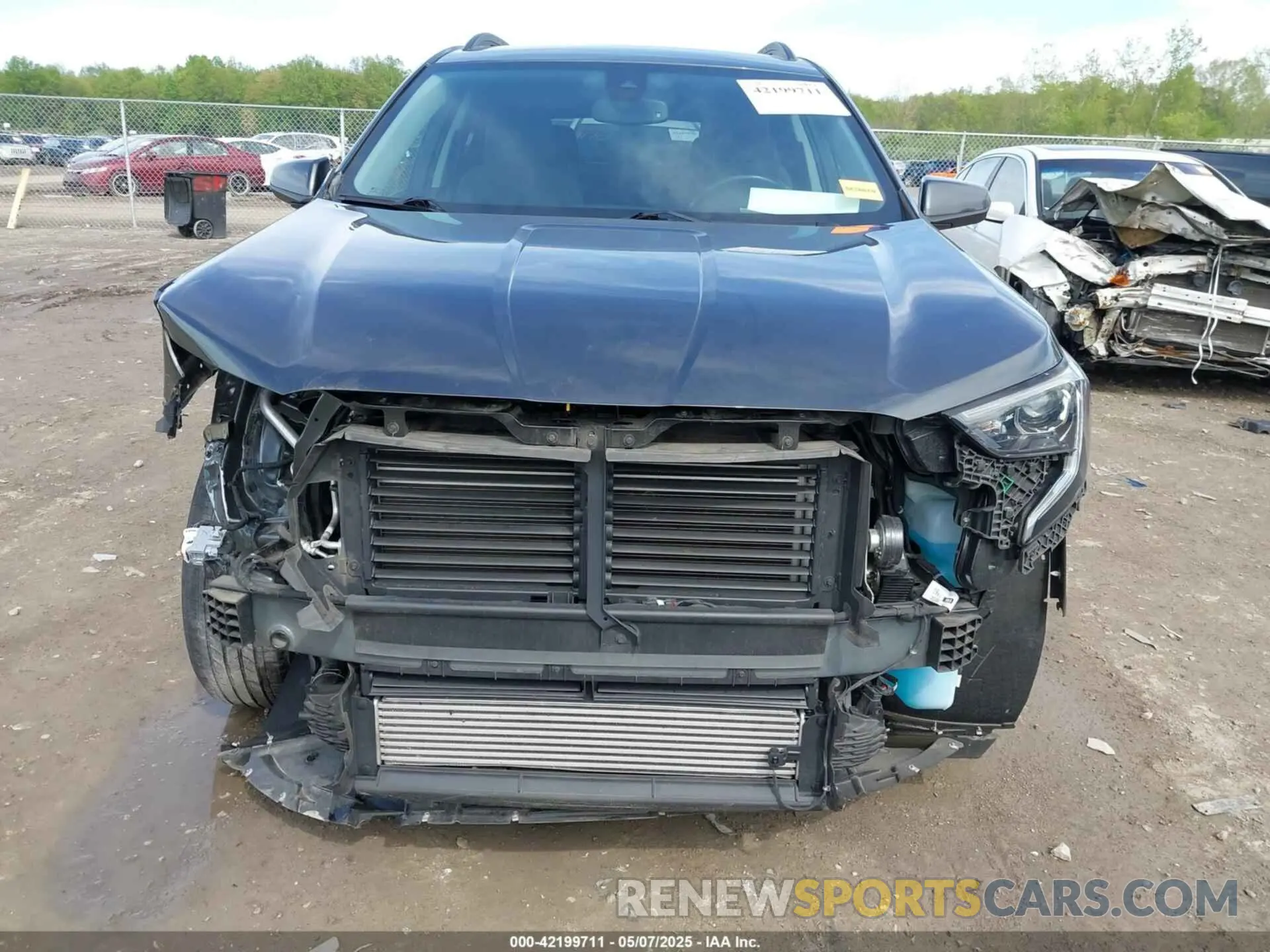 6 Photograph of a damaged car 3GKALMEVXML385622 GMC TERRAIN 2021