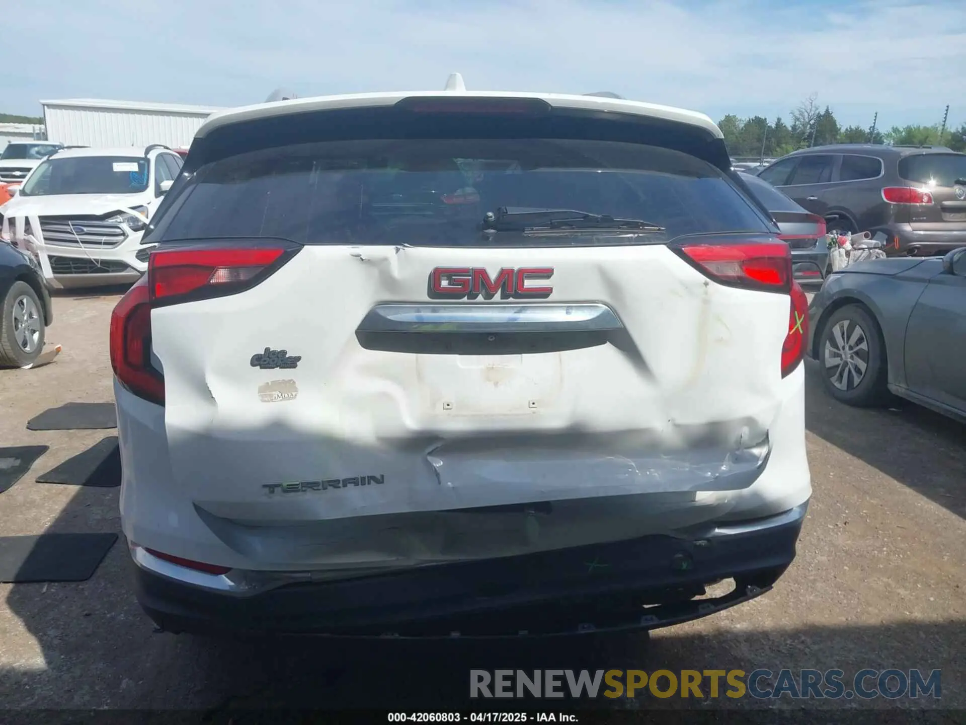 16 Photograph of a damaged car 3GKALPEV0ML313779 GMC TERRAIN 2021