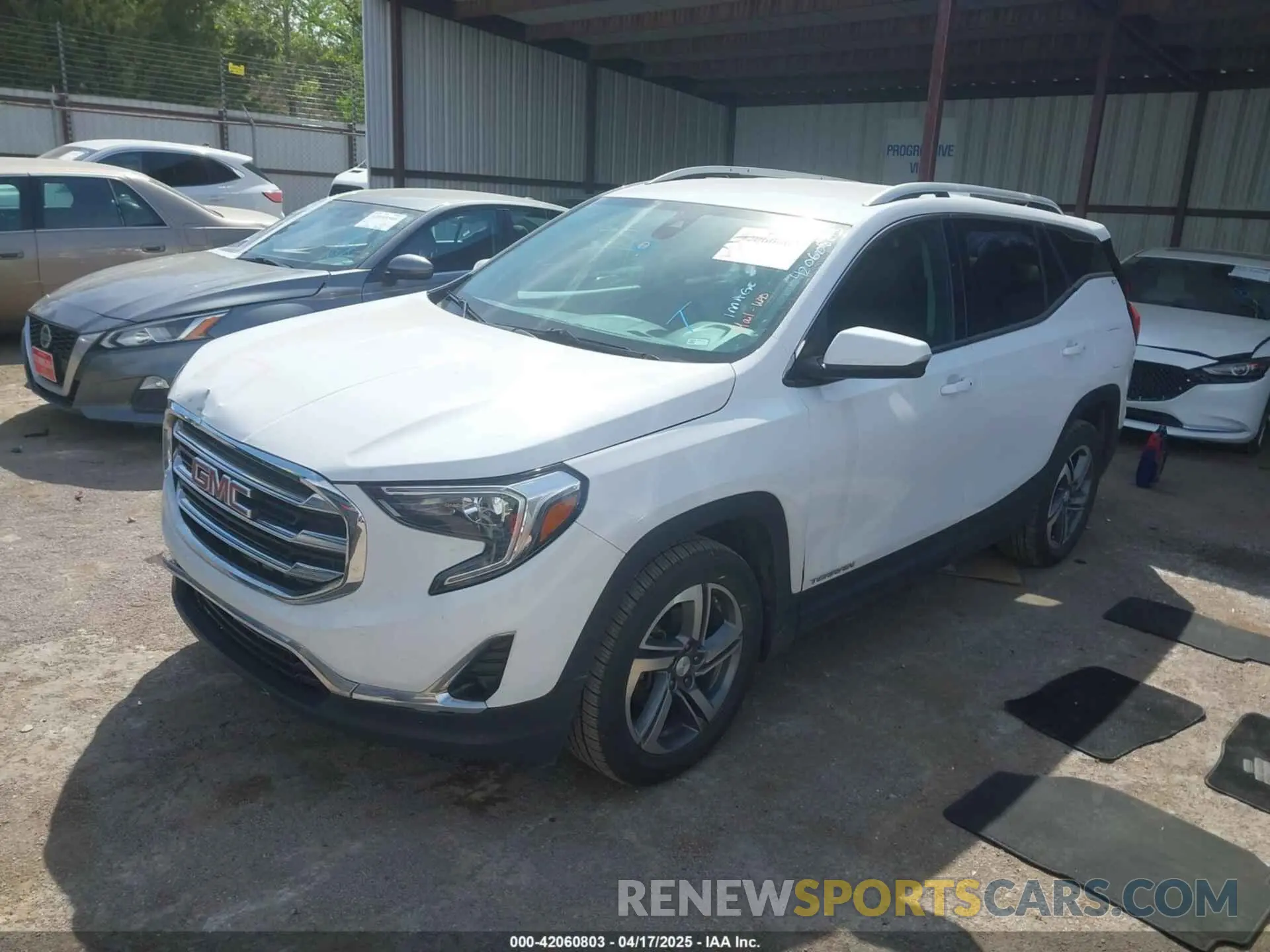 2 Photograph of a damaged car 3GKALPEV0ML313779 GMC TERRAIN 2021