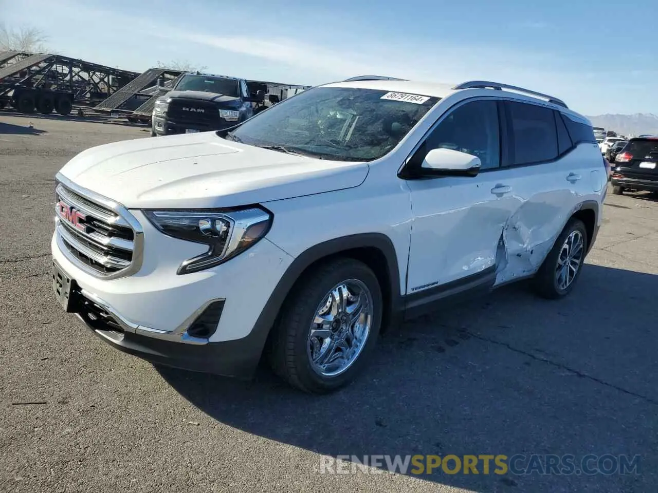 1 Photograph of a damaged car 3GKALPEV0ML317086 GMC TERRAIN 2021