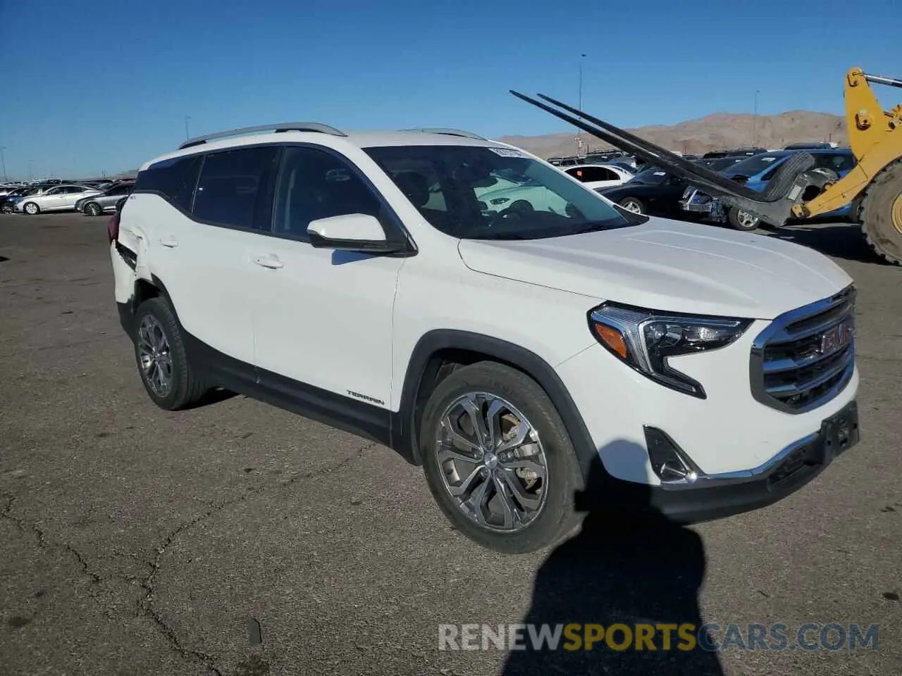 4 Photograph of a damaged car 3GKALPEV0ML317086 GMC TERRAIN 2021