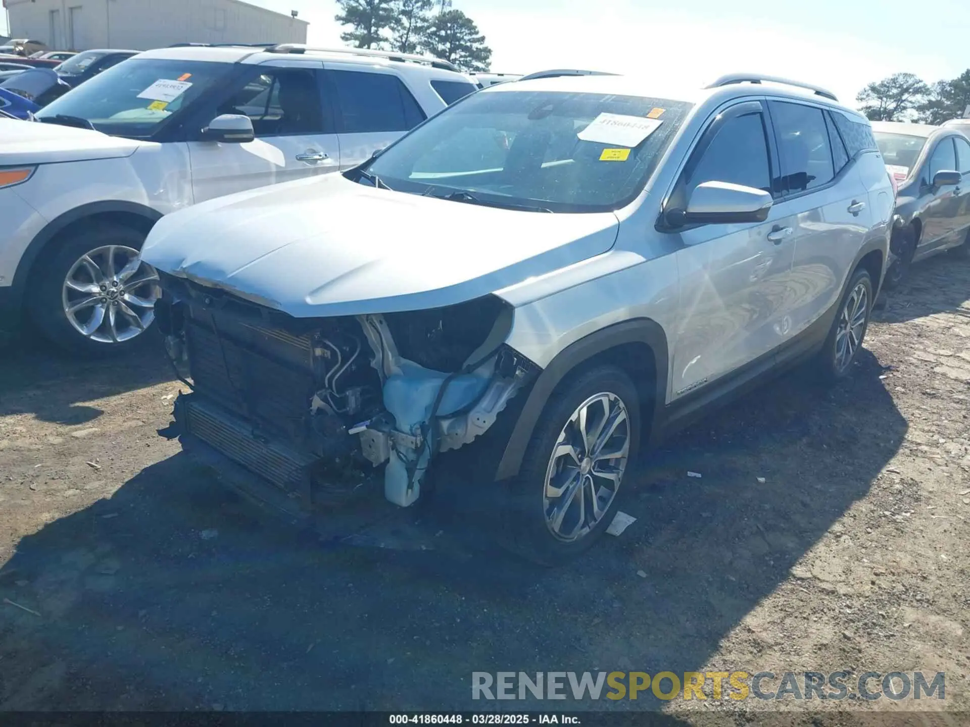 2 Photograph of a damaged car 3GKALPEV1ML311443 GMC TERRAIN 2021