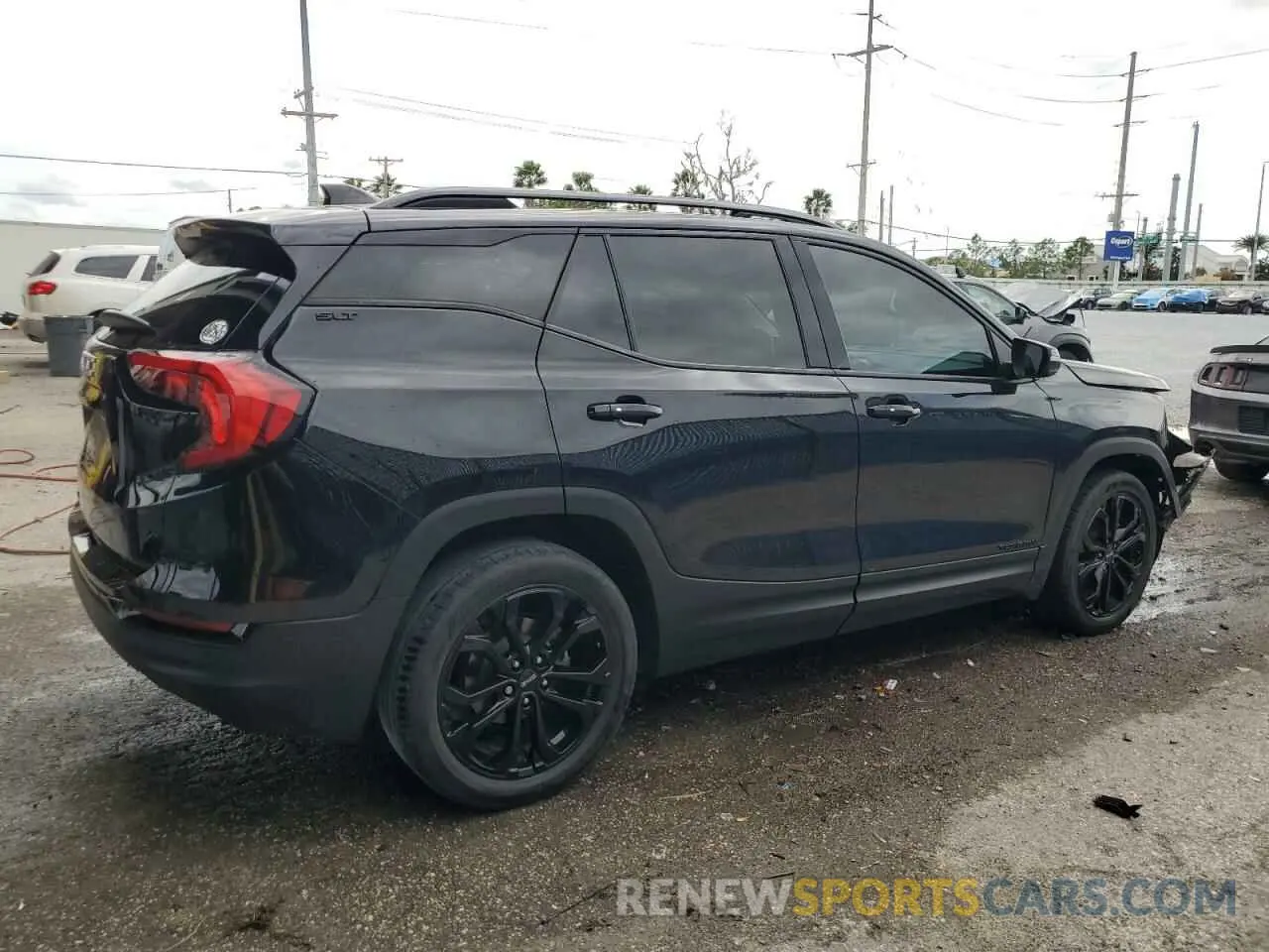 3 Photograph of a damaged car 3GKALPEV1ML383355 GMC TERRAIN 2021