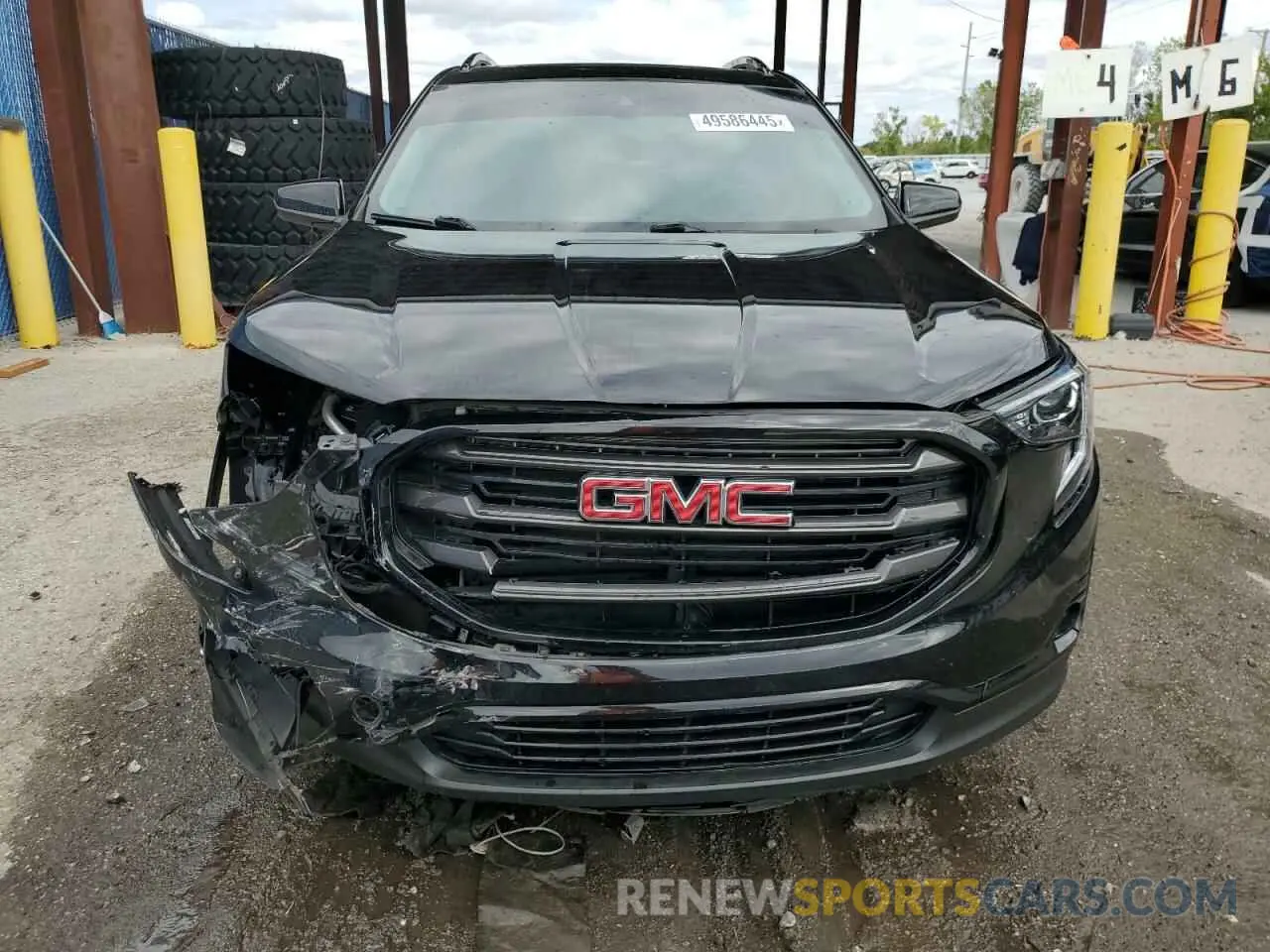 5 Photograph of a damaged car 3GKALPEV1ML383355 GMC TERRAIN 2021