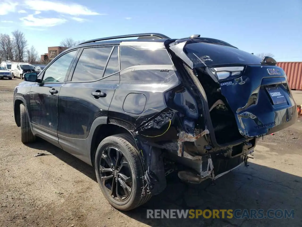 2 Photograph of a damaged car 3GKALPEV1ML387227 GMC TERRAIN 2021
