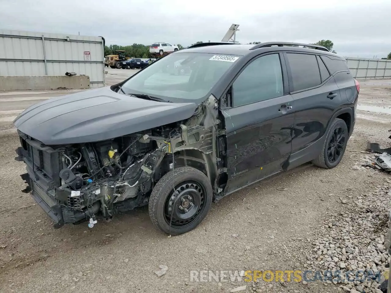 1 Photograph of a damaged car 3GKALPEV2ML325402 GMC TERRAIN 2021