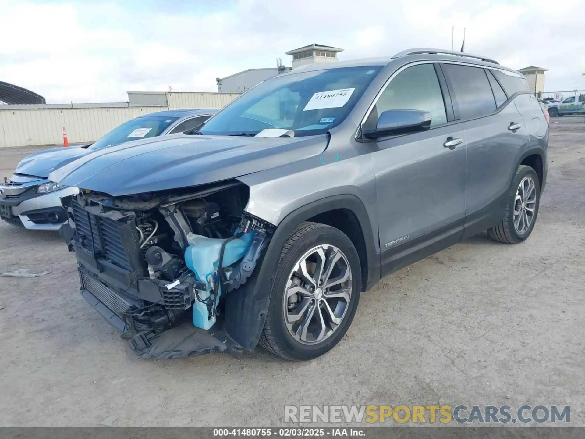 2 Photograph of a damaged car 3GKALPEV2ML341552 GMC TERRAIN 2021