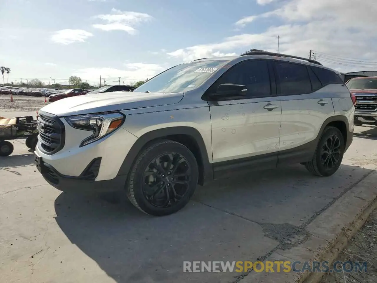 1 Photograph of a damaged car 3GKALPEV3ML363558 GMC TERRAIN 2021
