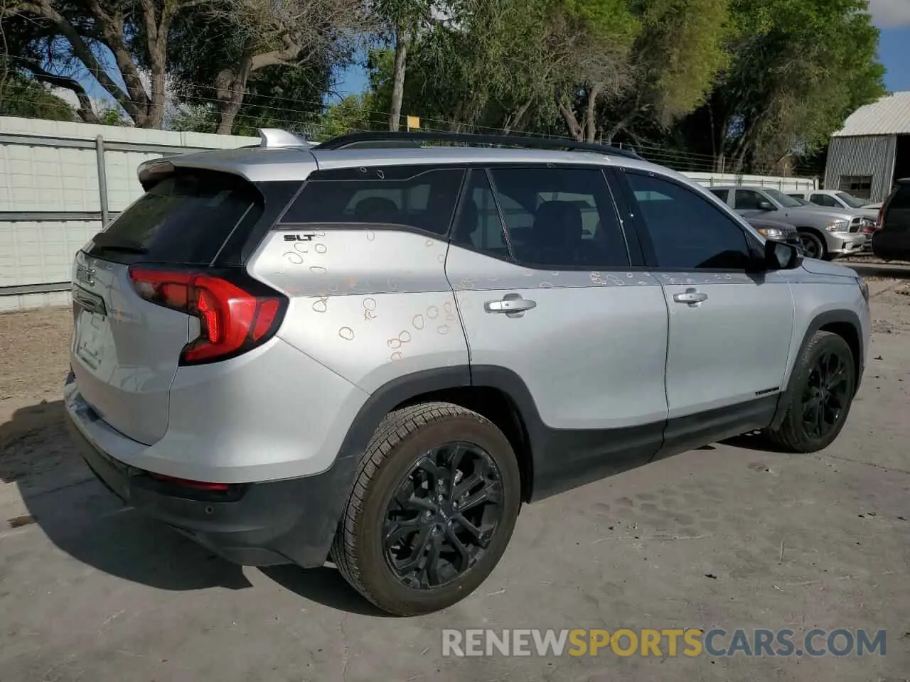 3 Photograph of a damaged car 3GKALPEV3ML363558 GMC TERRAIN 2021