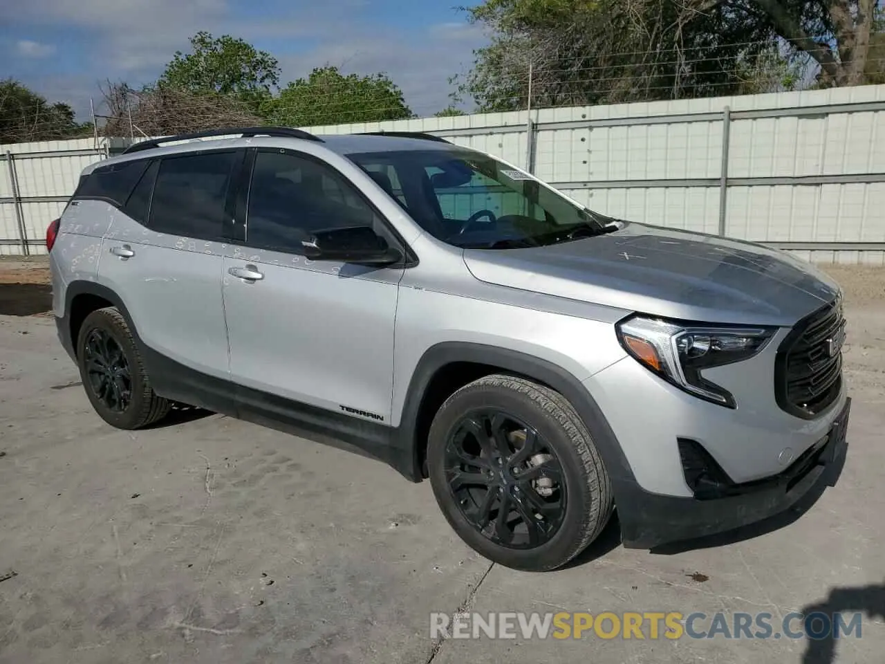 4 Photograph of a damaged car 3GKALPEV3ML363558 GMC TERRAIN 2021
