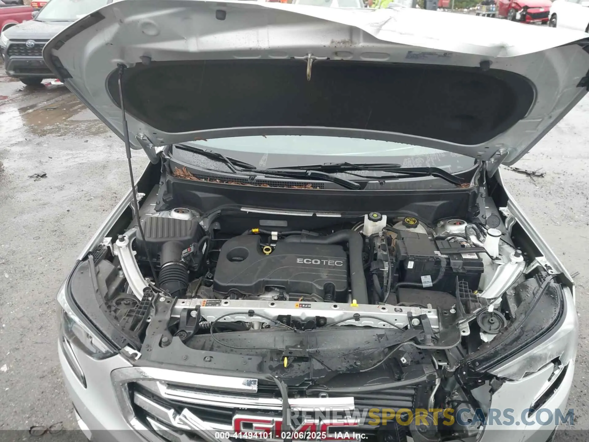10 Photograph of a damaged car 3GKALPEV3ML398696 GMC TERRAIN 2021