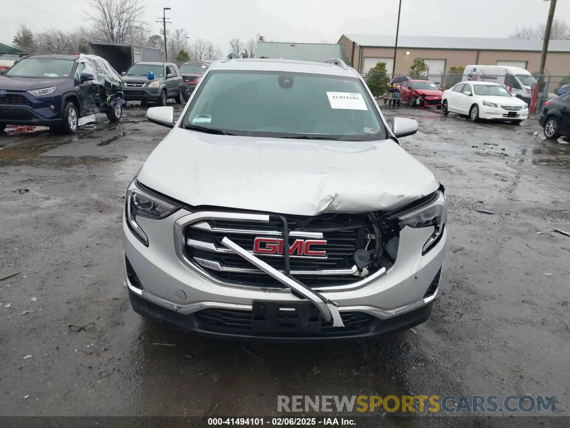 12 Photograph of a damaged car 3GKALPEV3ML398696 GMC TERRAIN 2021