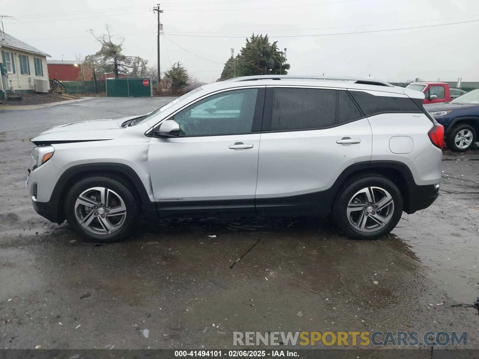 14 Photograph of a damaged car 3GKALPEV3ML398696 GMC TERRAIN 2021