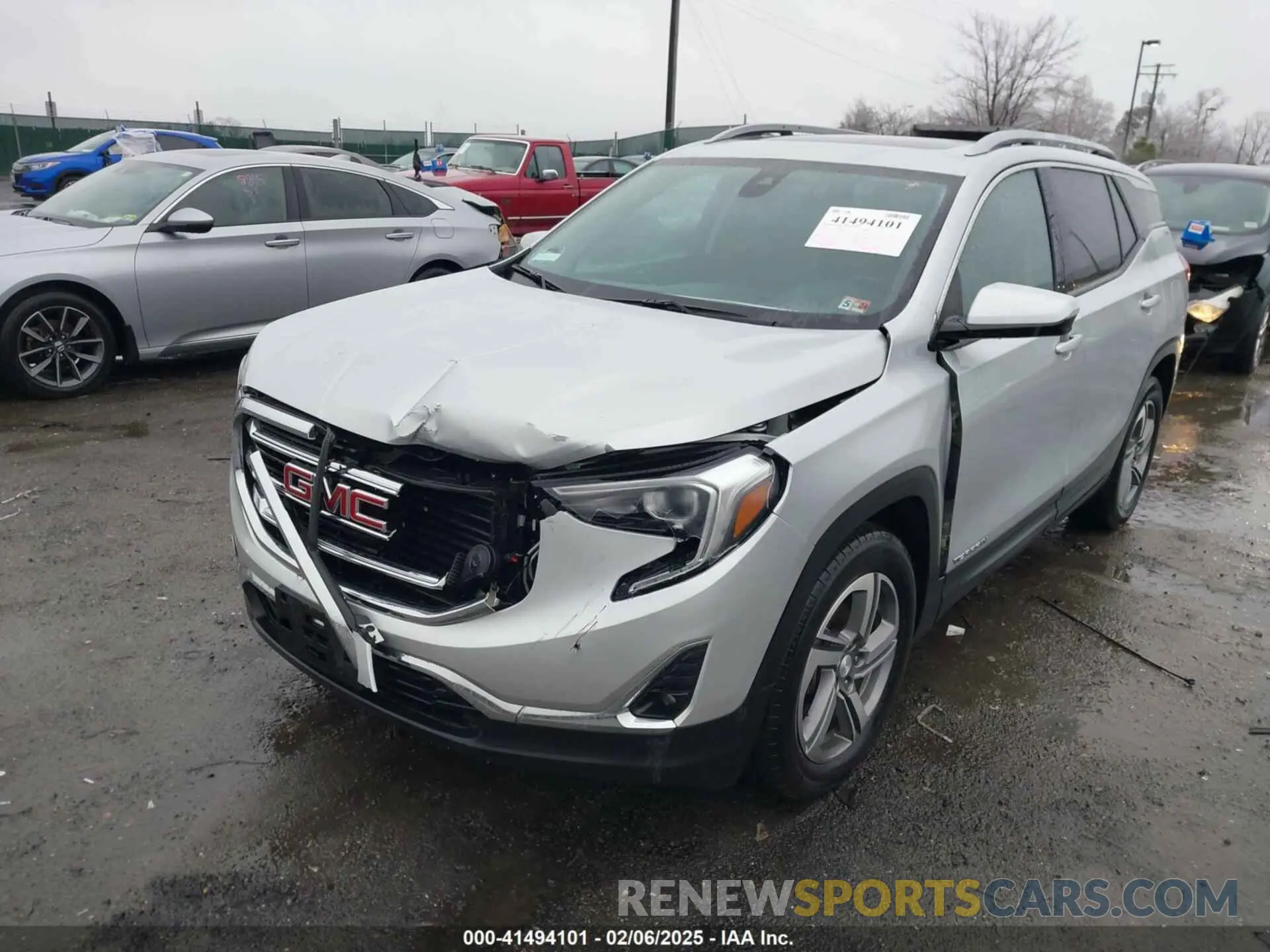 6 Photograph of a damaged car 3GKALPEV3ML398696 GMC TERRAIN 2021
